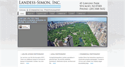 Desktop Screenshot of landessphotographers.com